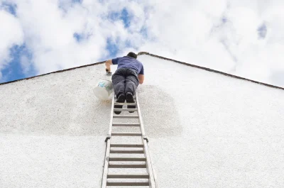 Peinture extérieure à Eyrans — façades et ravalement